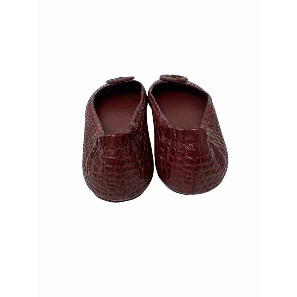 Shoe Size 9 Tory Burch Wine Flats